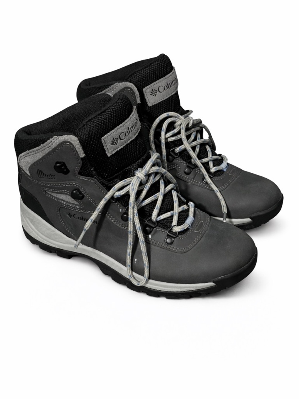 Columbia Gray and Black Hiking Boots with Rugged OutsoleSize 9W